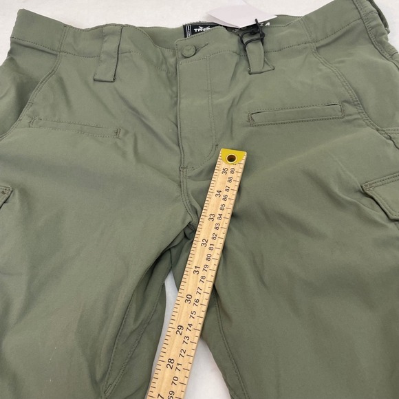 TRYBE TACTICAL Cargo Pants Men 36x34 Olive Green Nylon Spandex New With Tags - Picture 7 of 10